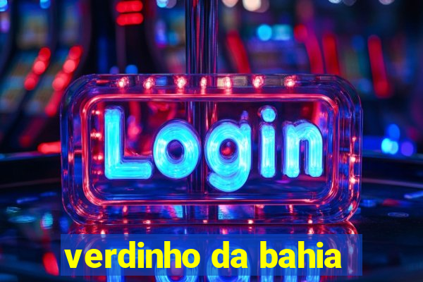 verdinho da bahia